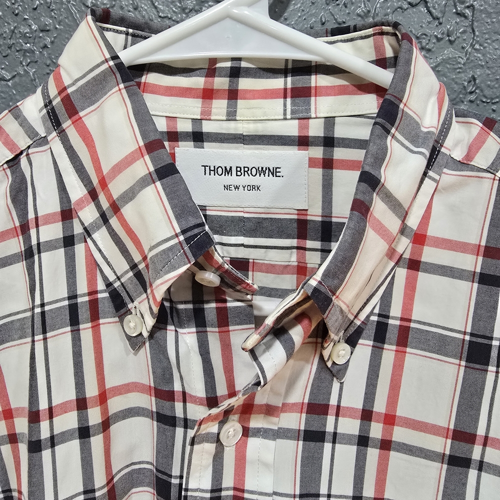 Thom Browne Checkered Shirt